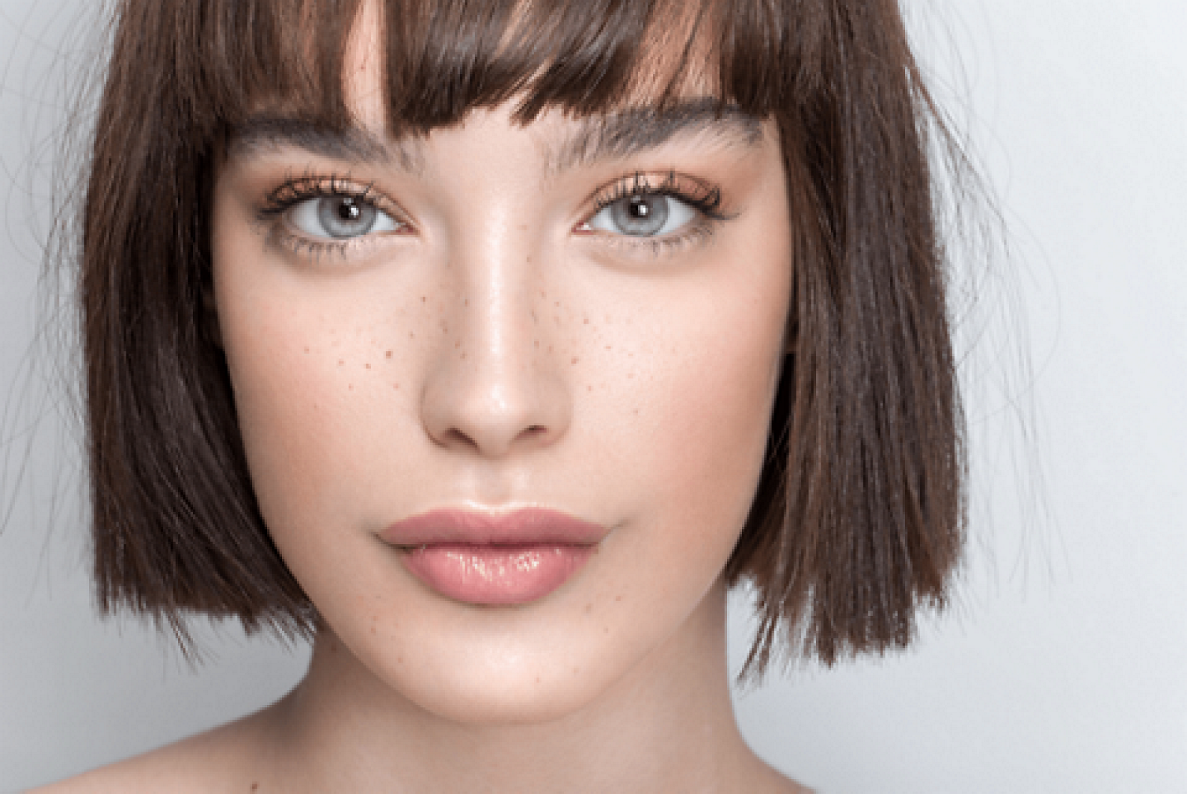 Straight chin length bob on sale